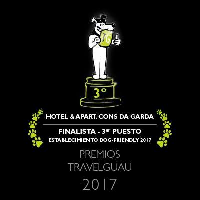 El Hotel Cons da Garda recibe el 3º premio como Mejor Establecimiento Pet Friendly otorgado por Travelguau